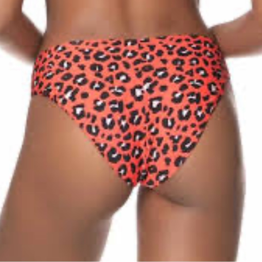 MAAJI #2448scc004lg women’s cheeky fit reversible eco friendly swim bottoms NWT